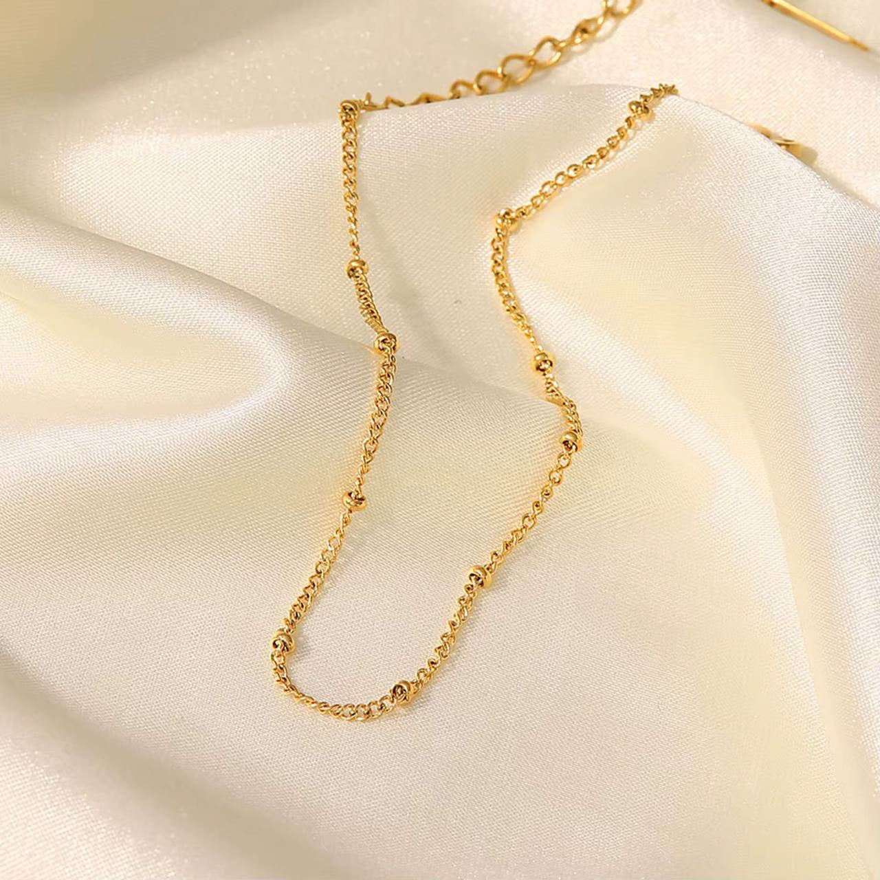 Clara Anklet | Gold