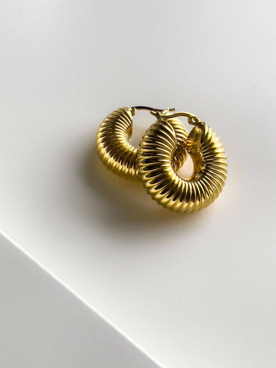 Luna Hoops | Gold