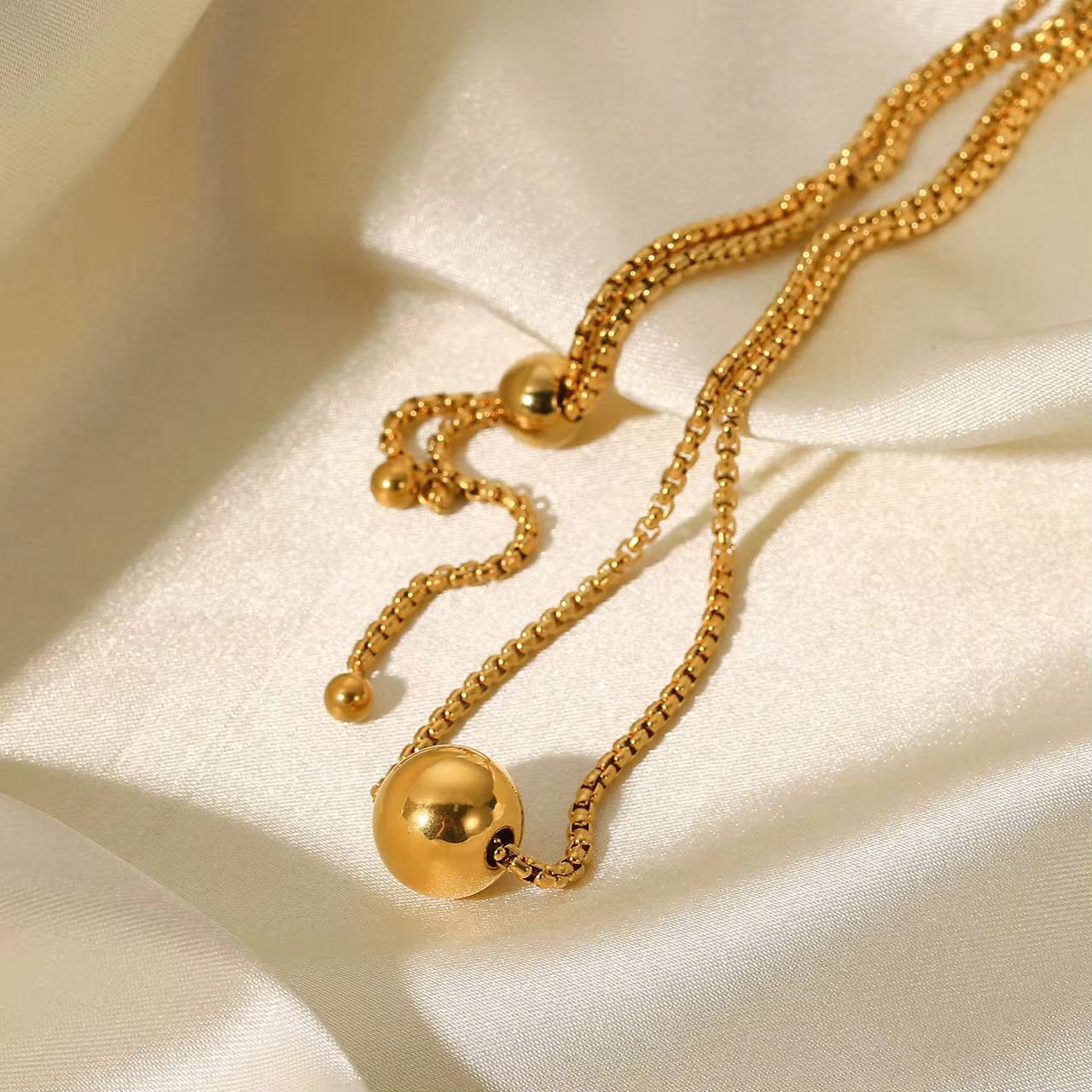 Polly Necklace | Gold