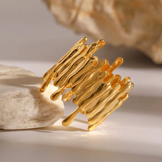 Diya Ring | Gold