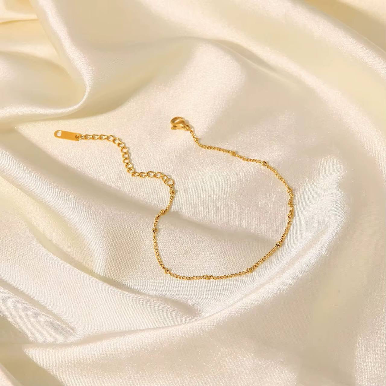 Clara Anklet | Gold