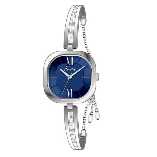 Leah Watch | Silver Blue