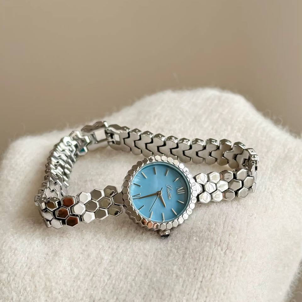 Cleo Vintage Watch | Silver