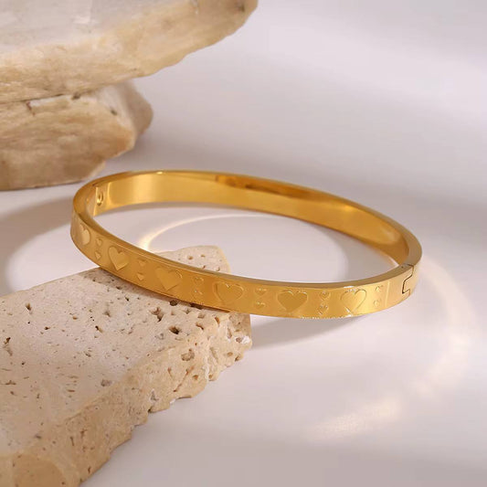 Love Bangle Gold | Unisex