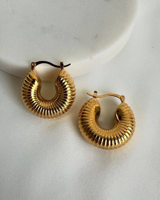Luna Hoops | Gold