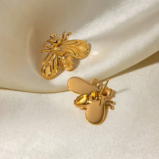 Nahla Earrings | Gold