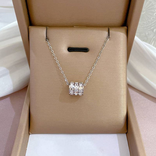 Nuri Necklace | Silver